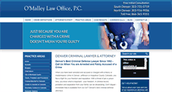 Desktop Screenshot of omalleylawoffice.com
