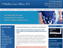 Tablet Screenshot of omalleylawoffice.com
